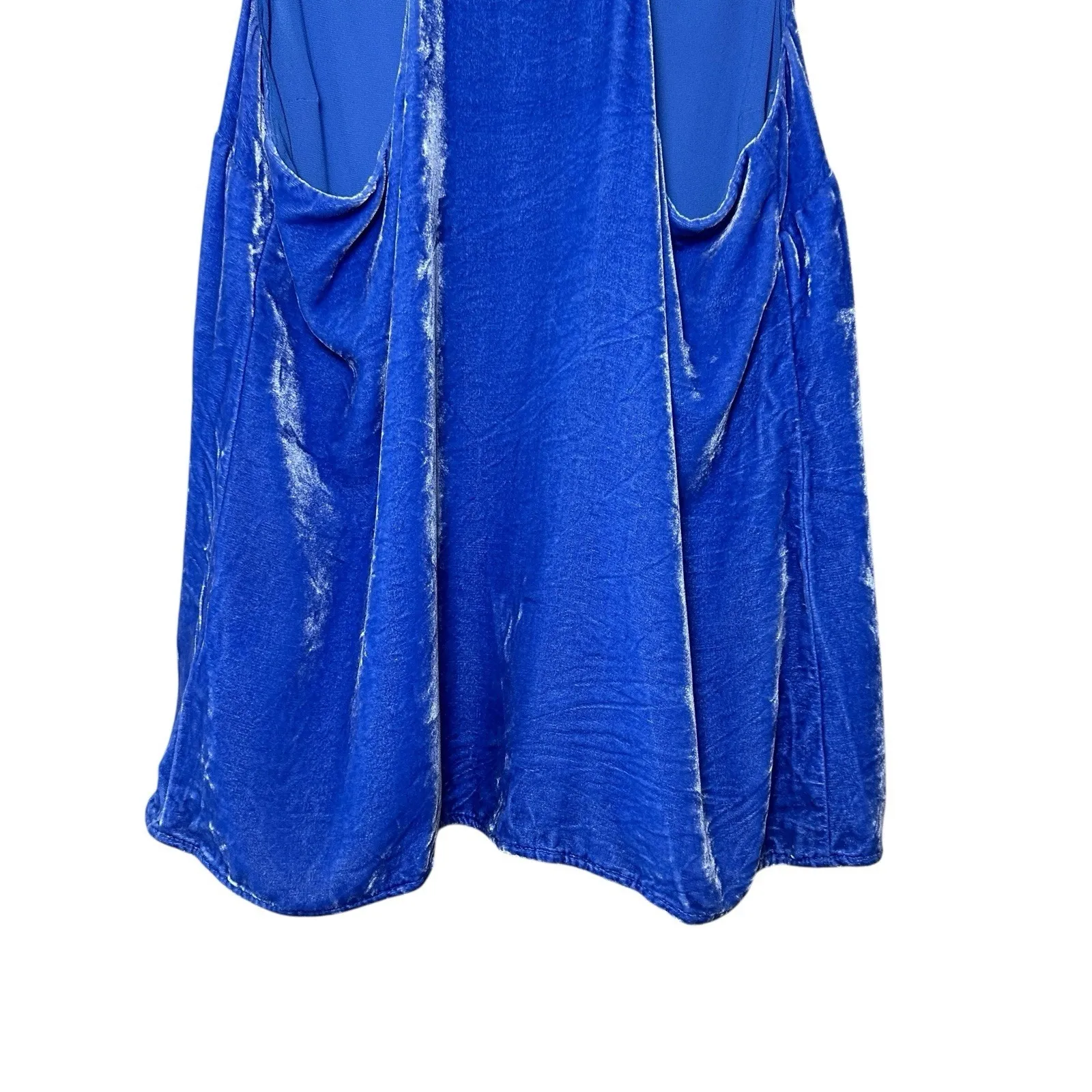 Lilly Pulitzer Women's XS Dusk Top Royal Purple Velvet Cami Tank Velvetcore‎ - Image 9