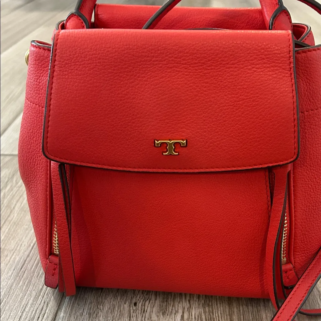 Tory Burch Red Leather Handbag - Image 2