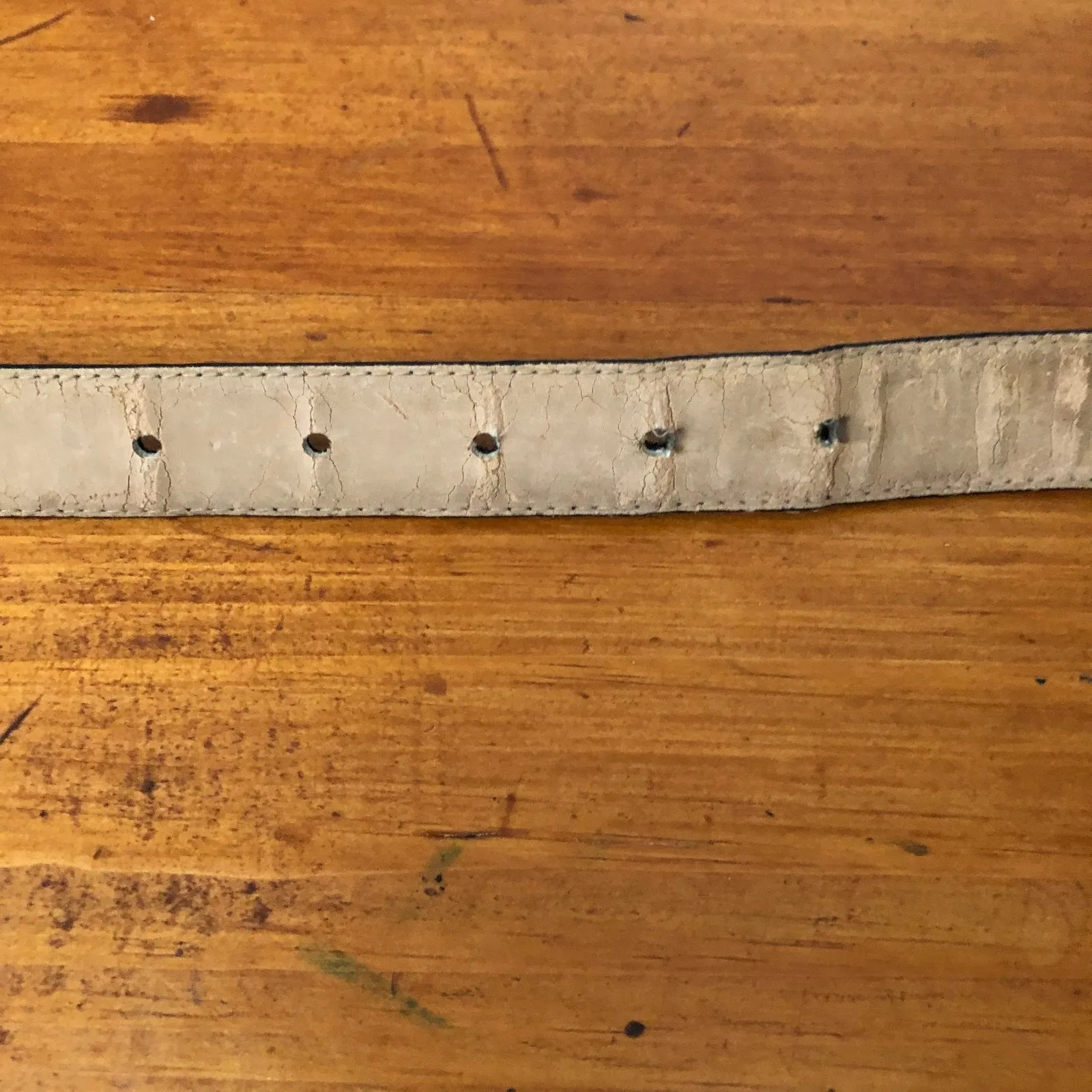 Ritz Accessories Collection Genuine Leather Belt Black Gold Tone Buckle Large - Image 13