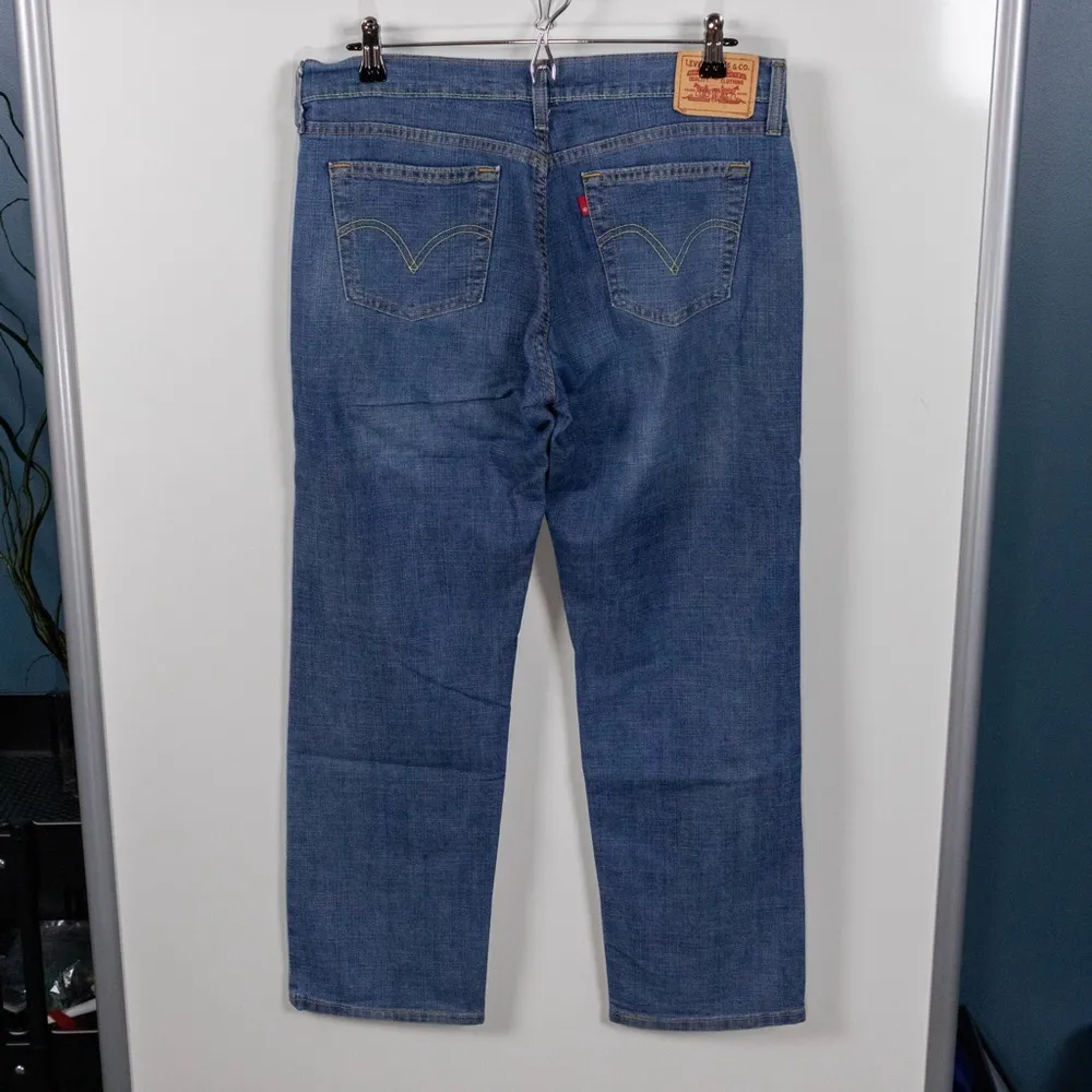 Levi’s Nouveau Low Straight Leg 505 Jeans - Image 2