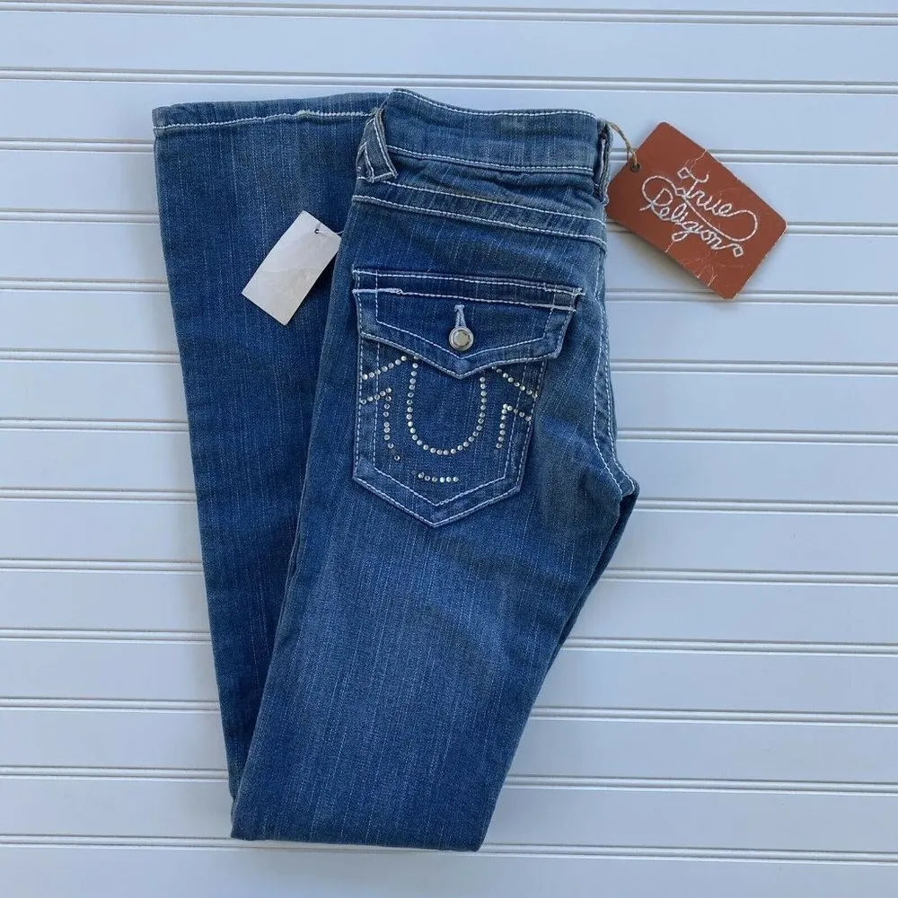 True Religion Jeans 33" Inseam Size 26 NEW - Image 10