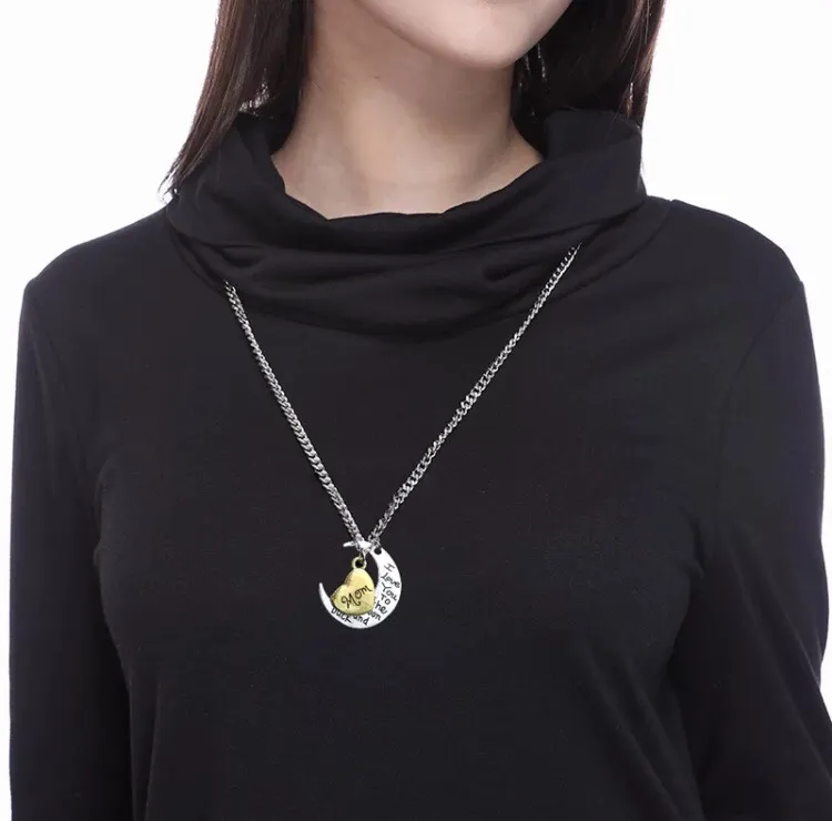 I LOVE YOU Dear Son Heart Pendant Necklace Multiple - Image 7