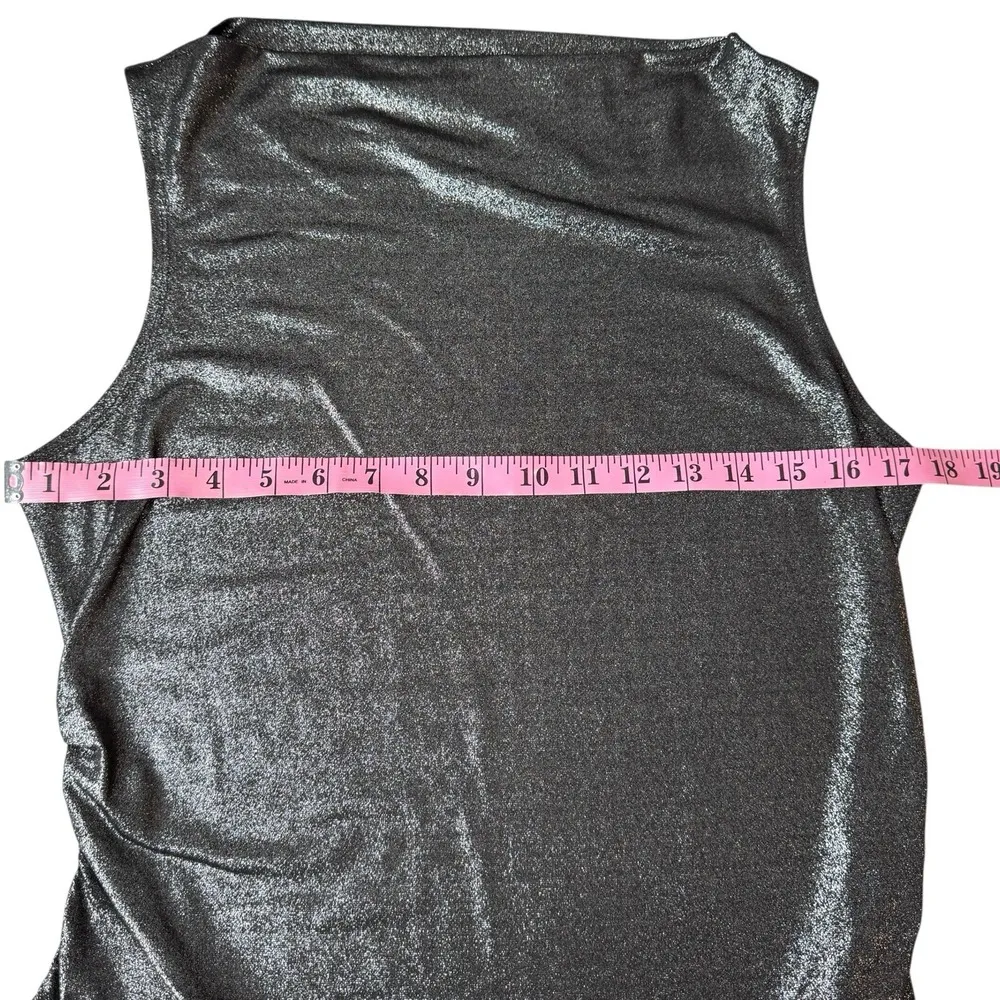 Calvin Klein Womens Black 2PC A-line Pleated Skirt Jacket Blazer Suit Set Sz 12P - Image 8