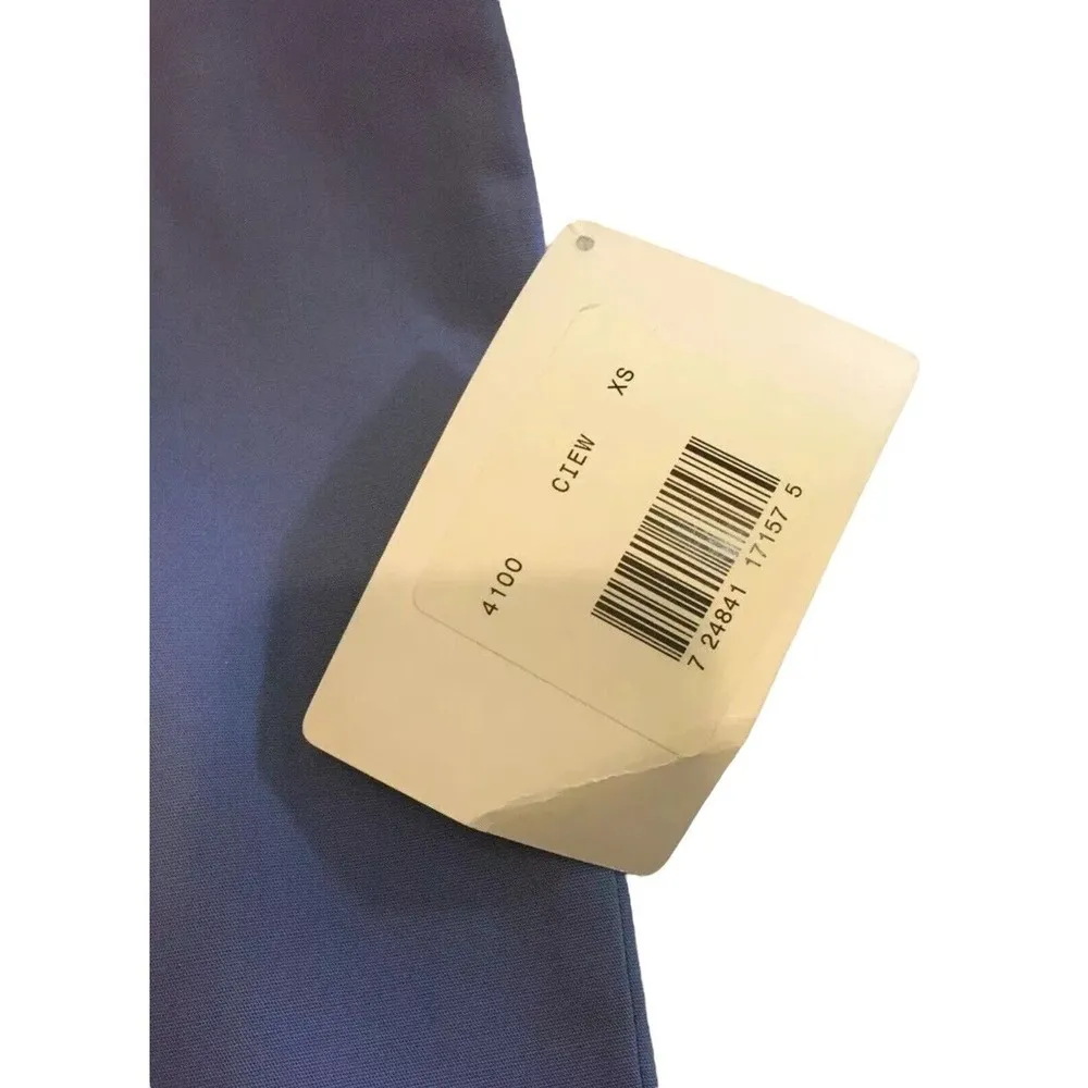 Cherokee Workwear Drawstring Scrub Pants Solid Light Blue Size XS - Image 7