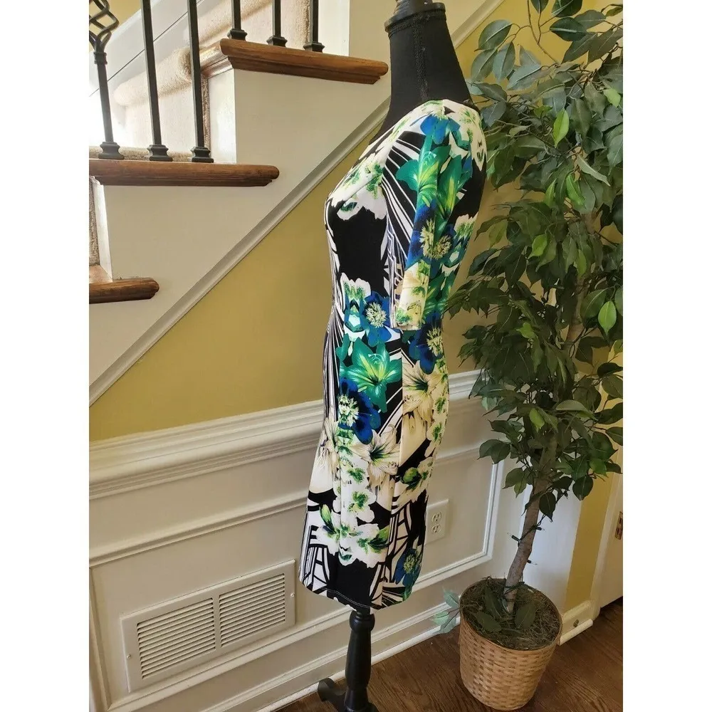 SEQUIN HEARTS Dress Geometric Size 5 - Image 5