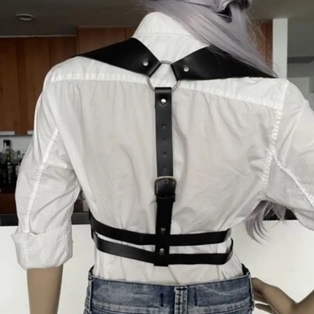 Harness Shoulders Double Belt New Bondage - Image 7