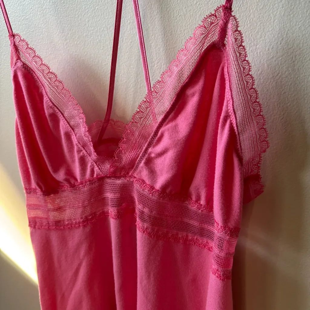 Victoria's Secret Pink Lace Top - Image 2