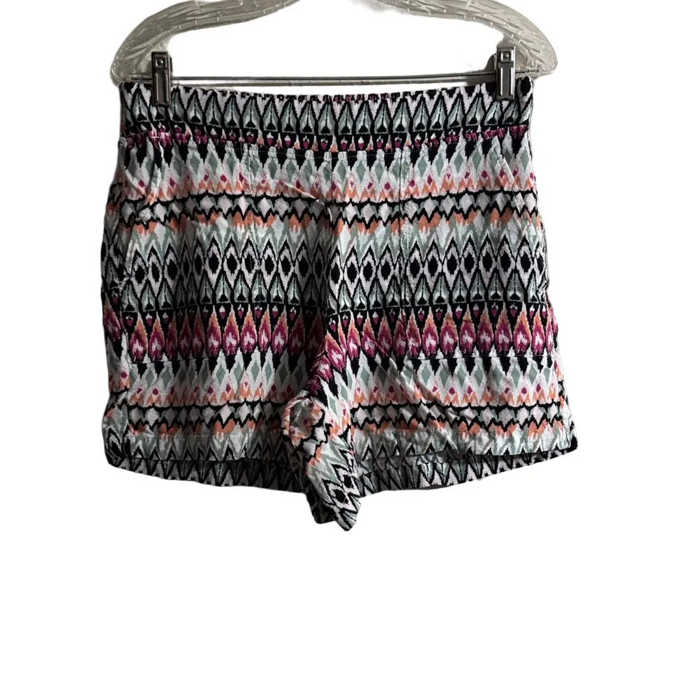 Wildfox High Waist Patterned Shorts - Pink, Black, White - Image 2