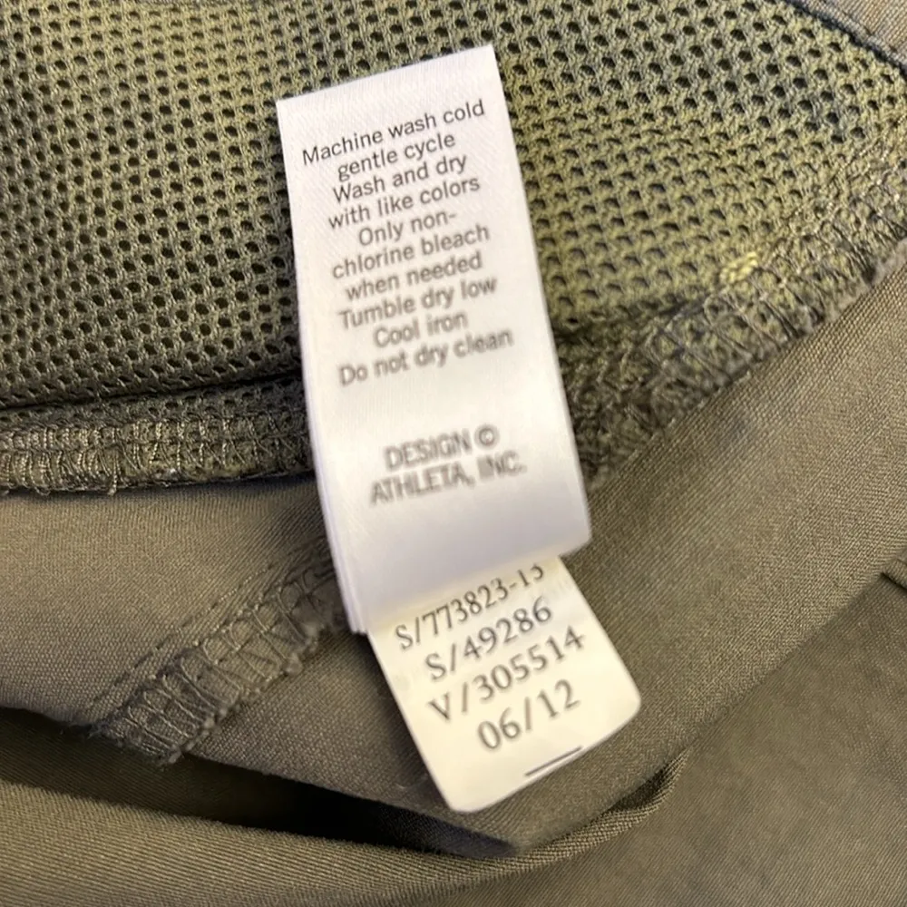 Dipper Skort Skirt Shorts Size 14 Olive Army Green Style #773823 - Image 14