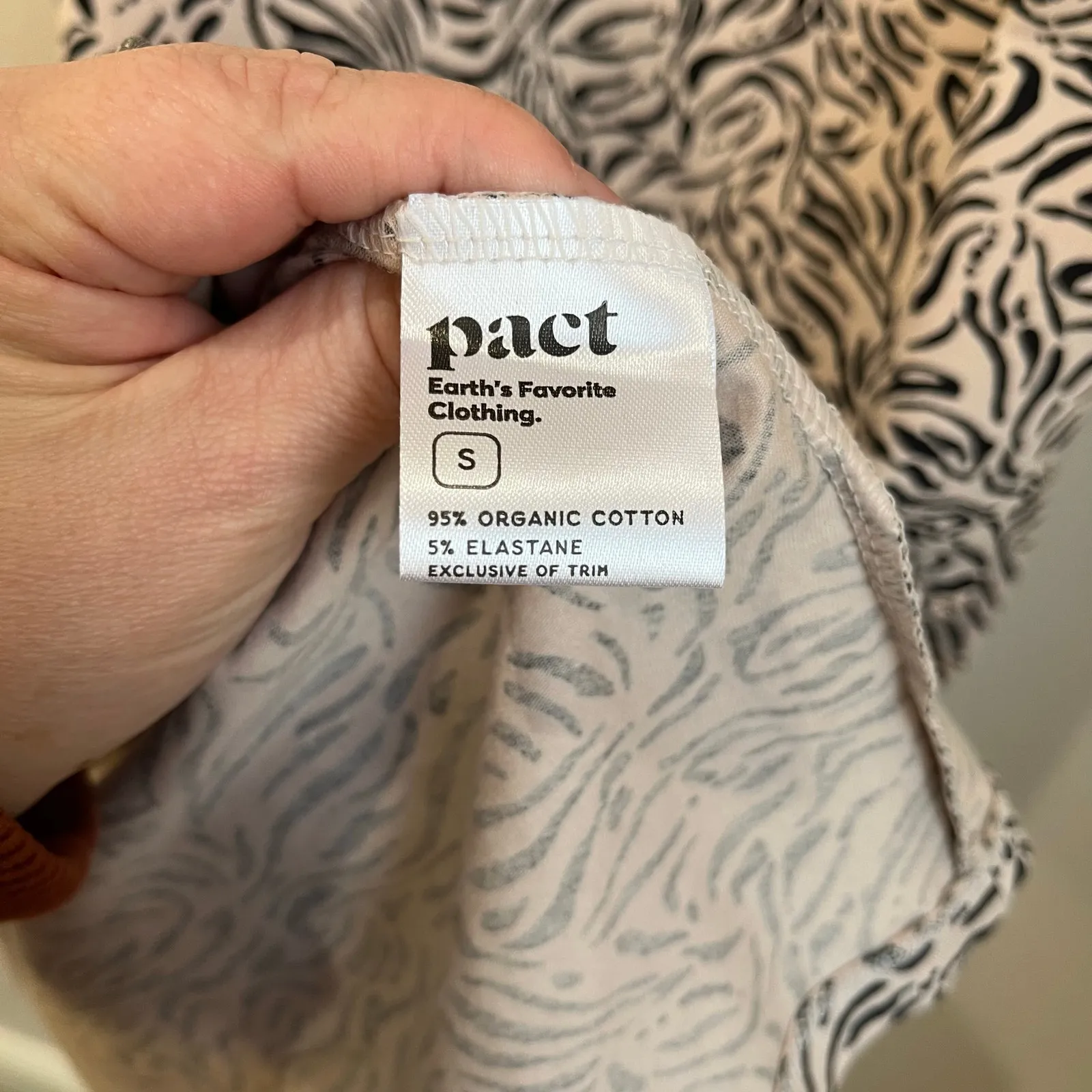 NWT Pact Organic Windswept Halter Dress Oat Maya Size Small - Image 6