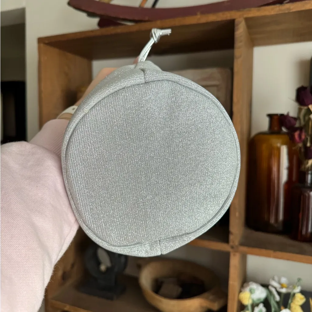 Victoria's Secret Shimmering Silver Mini Bag - Image 4