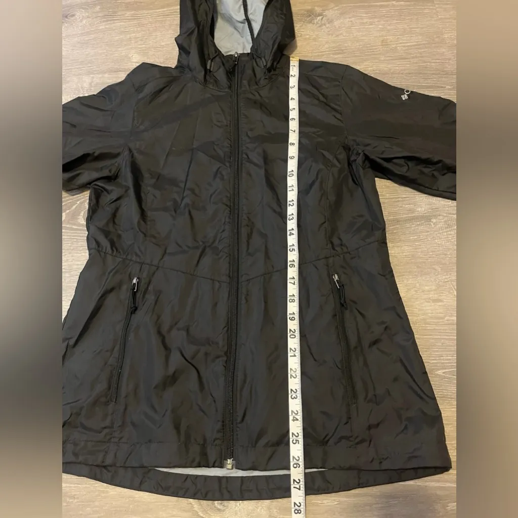 Columbia Windbreaker Jacket Full Zip Hooded Pockets Womens Size S Outdoors - Image 3