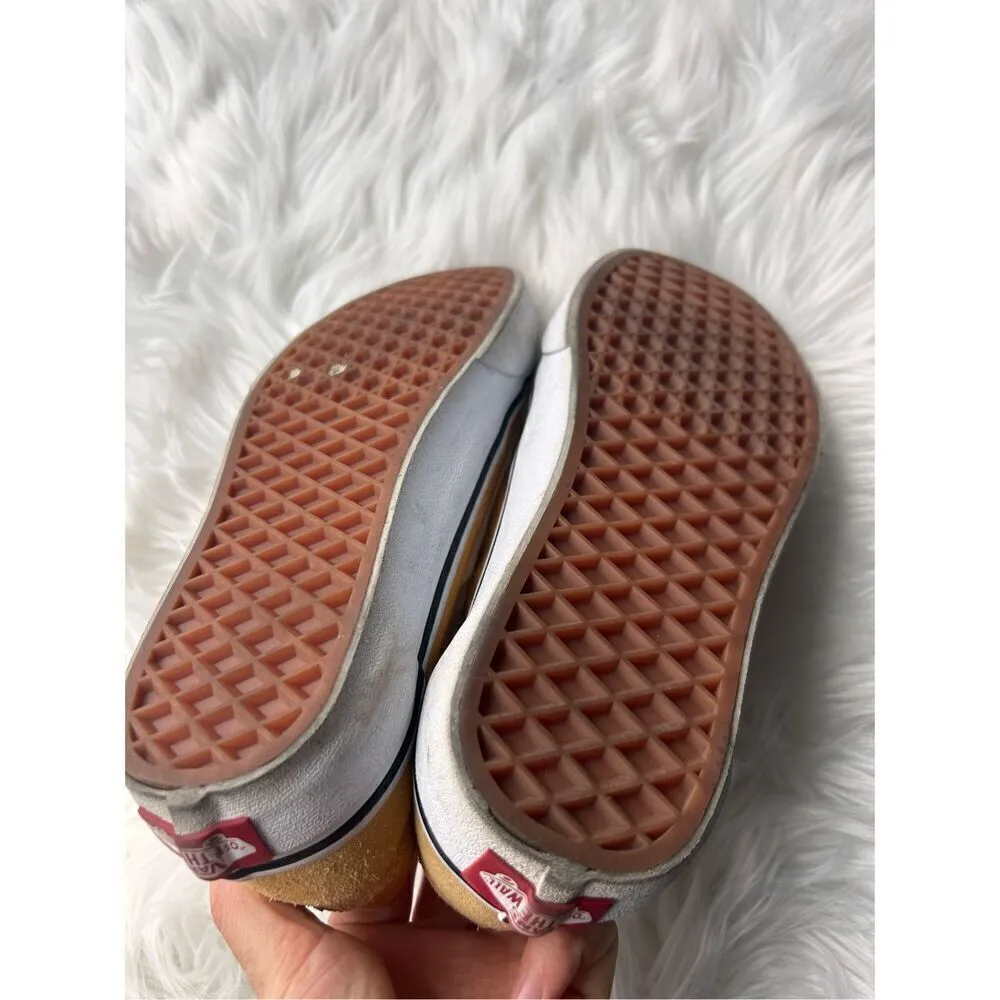 Vans Classic Old Skool Skateboard Sneaker Yellow Shoes Sz men 5.5  womens 7 - Image 5