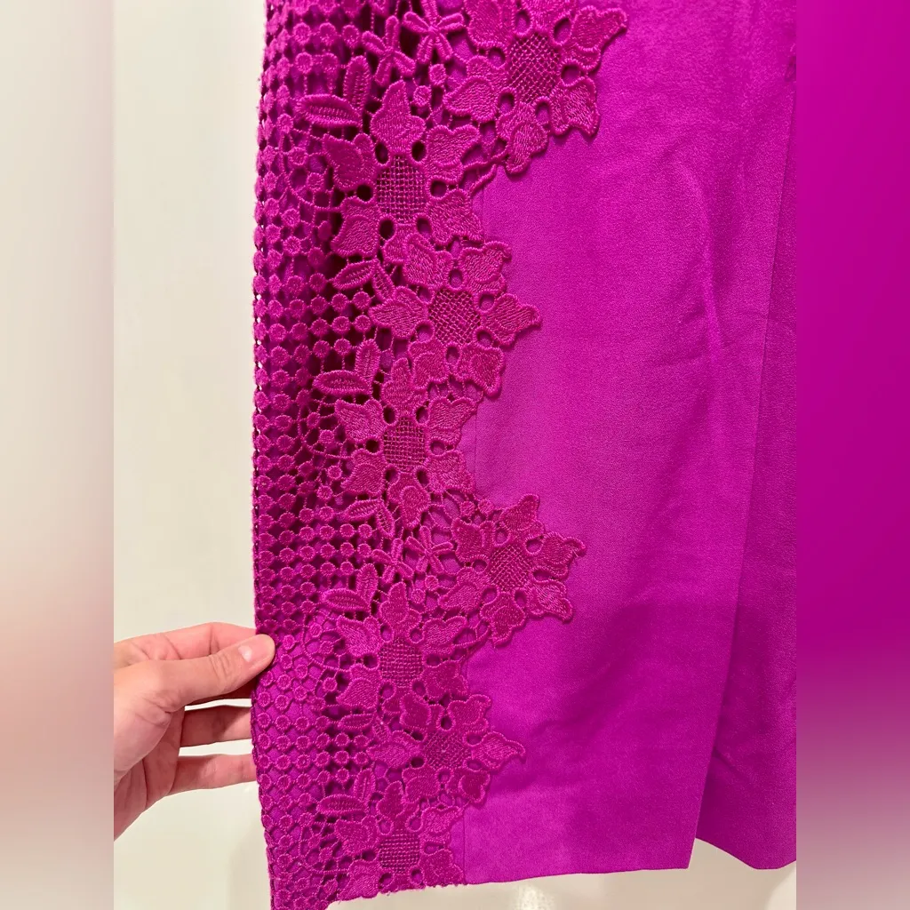 Antonio Melani - Gorgeous Purple Dress with Lace Detail - Amazing Condition! - Image 5