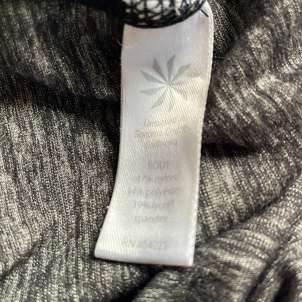 Athleta Space Dye Gray Capri Crop Leggings Loungewear Athleisure Athletic 138356 - Image 7