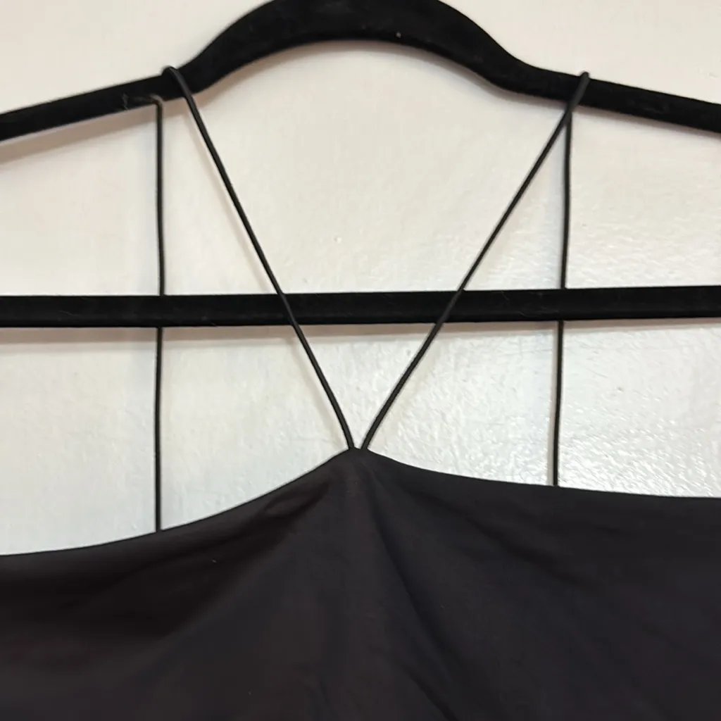 Forever 21 Black Strappy Crop Top - Image 2