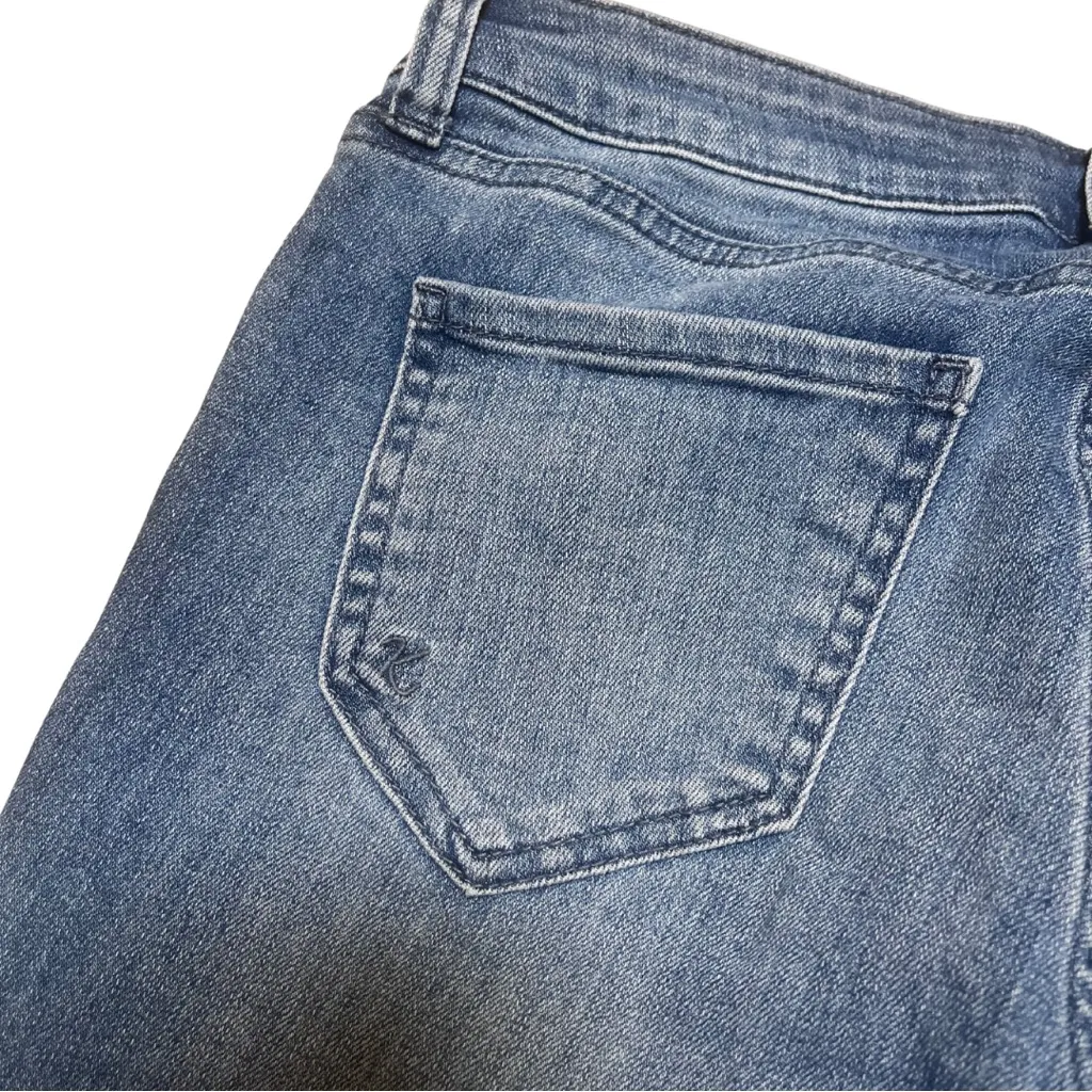Kut from the Kloth 6 Petite Crop Straight Jeans - Image 2