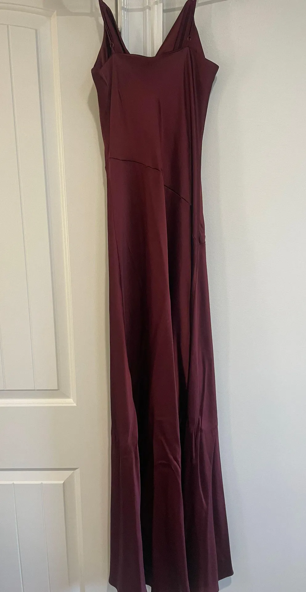 Satin Maxi Dress Size XS - Image 3
