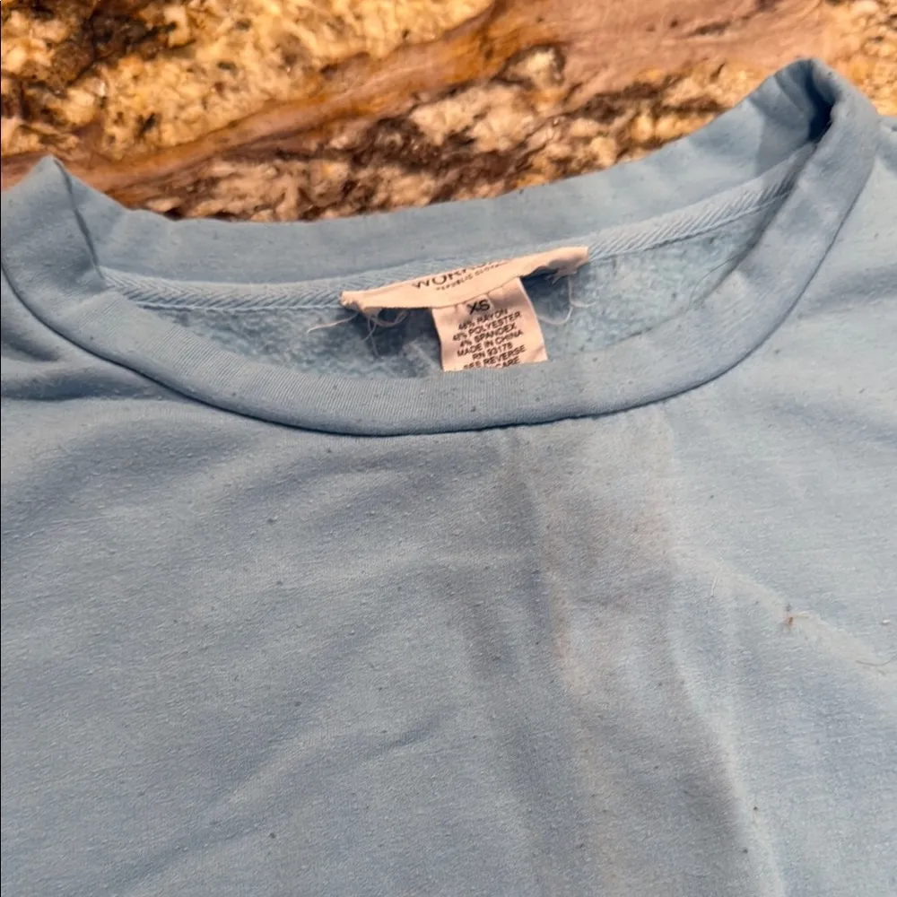 Workshop Republic Clothing Sky Blue Pullover - Image 4