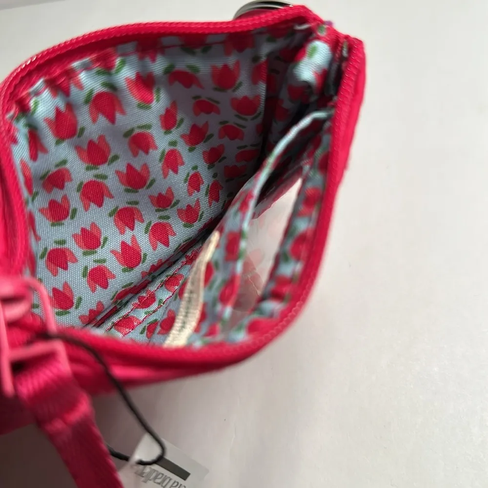 Vera Bradley Zip ID Case in Peacock Pink - #153 - Image 3