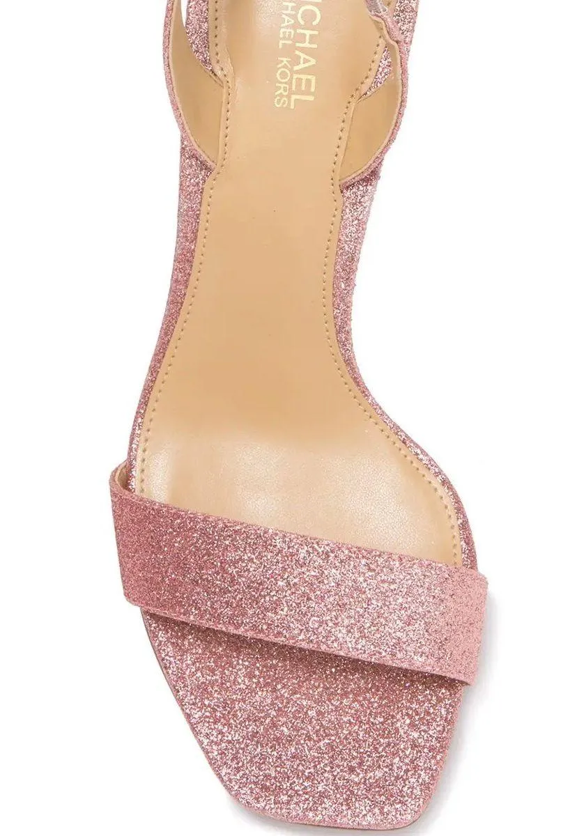 Mila Sandal Glitter Heel Primrose - Image 3