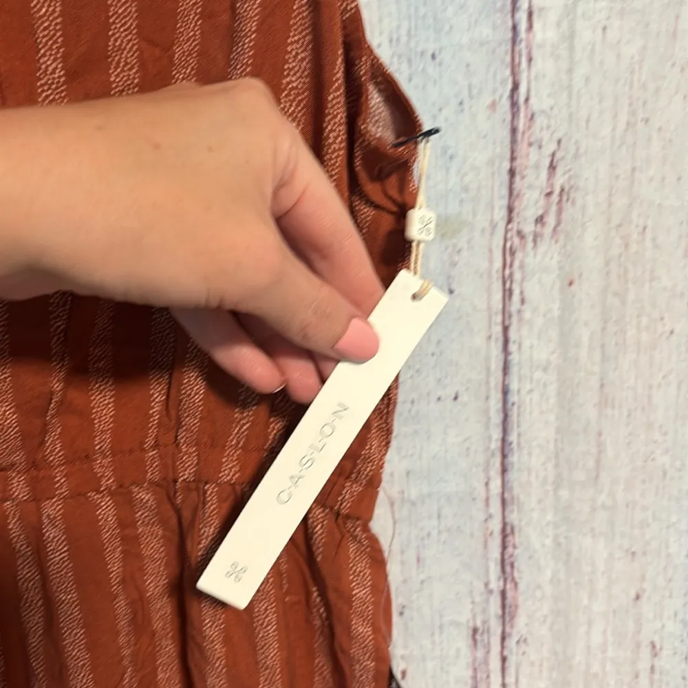 NWT Caslon Stripe Print Sleeveless Dress - Image 6