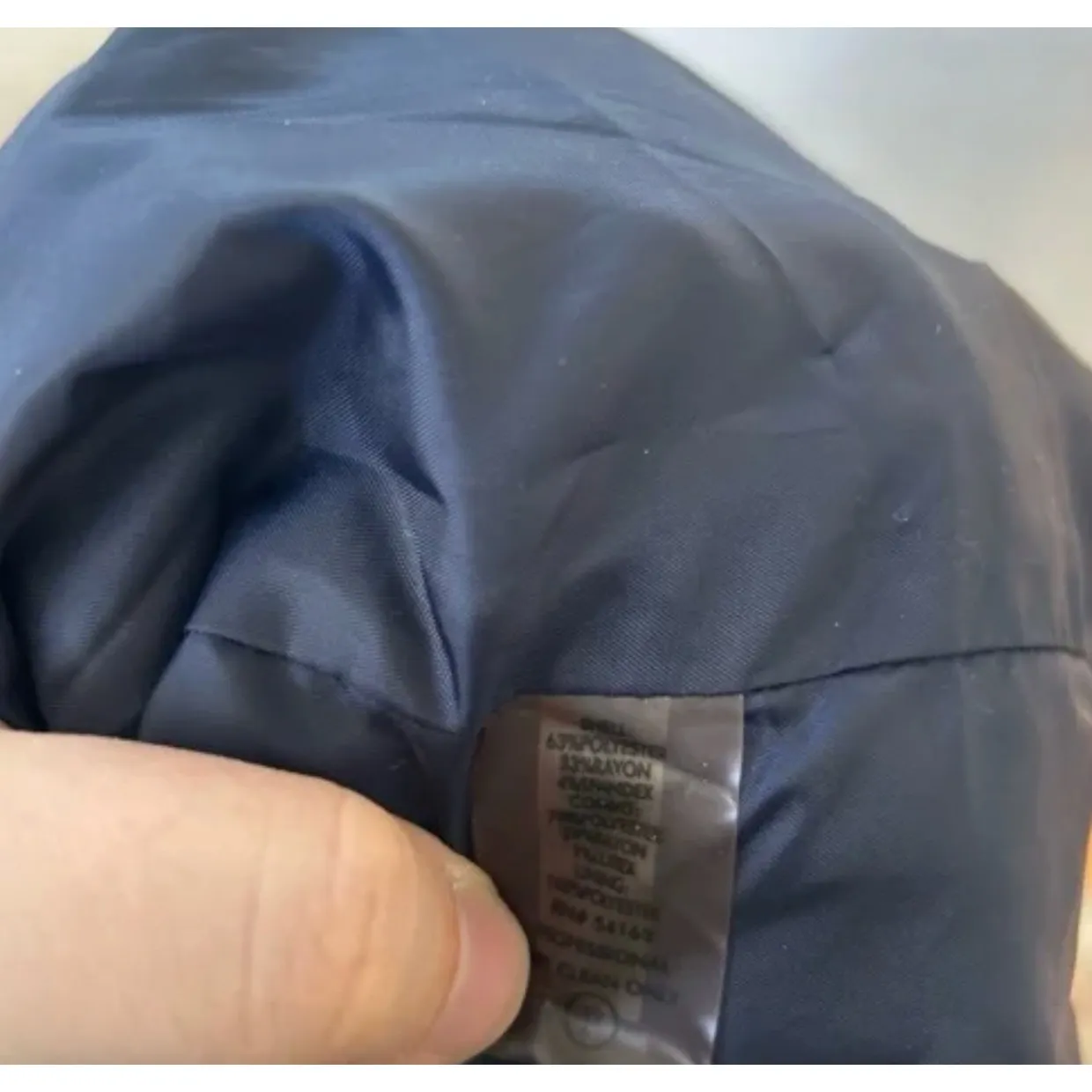 Calvin Klein Navy & White Metallic Silver Boucle Tweed Sleeveless Sheath Dress - Image 4