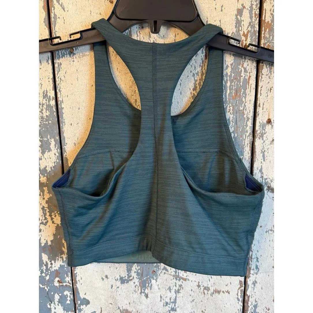 Outdoor Voices Padded TechSweat Sports Bra size Small green - Image 3