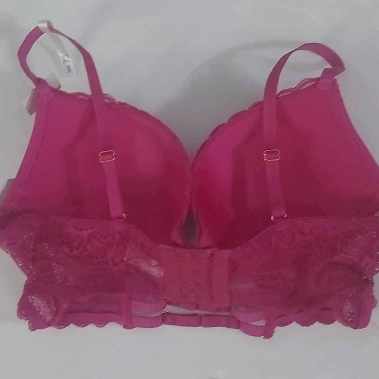 French Affair Pink Flawless Cleavage Bra 38C Coquette Girl Dopamine Barbie NEW - Image 5