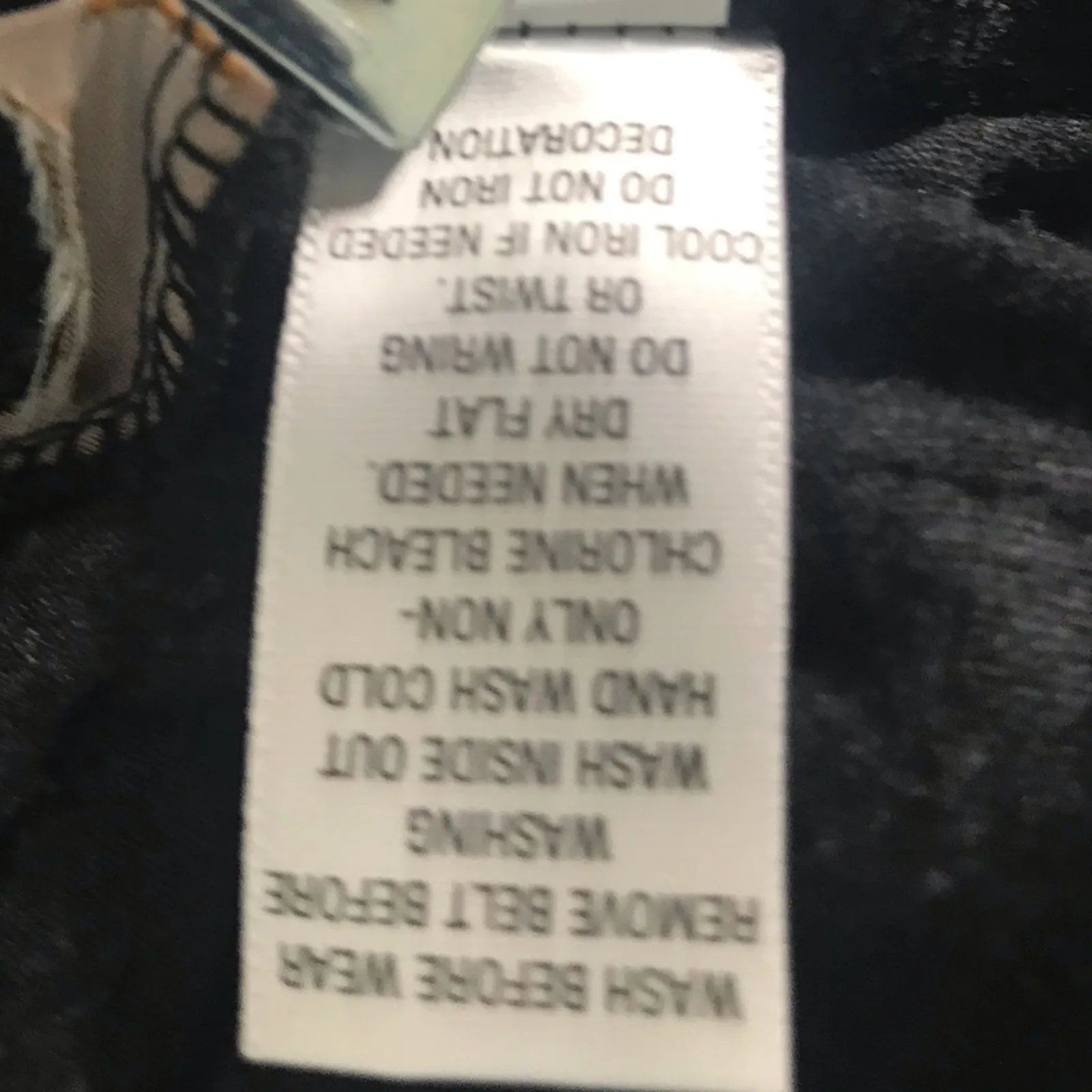 Simply Vera Vera Wang Sequined Top Black Grey XS - Image 9