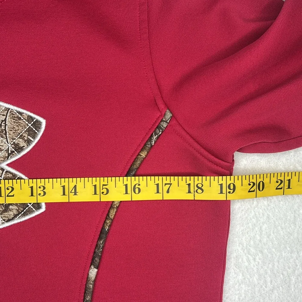 Under Armour Women’s Loose Fit Camo Logo Hoodie Size Small - Image 6