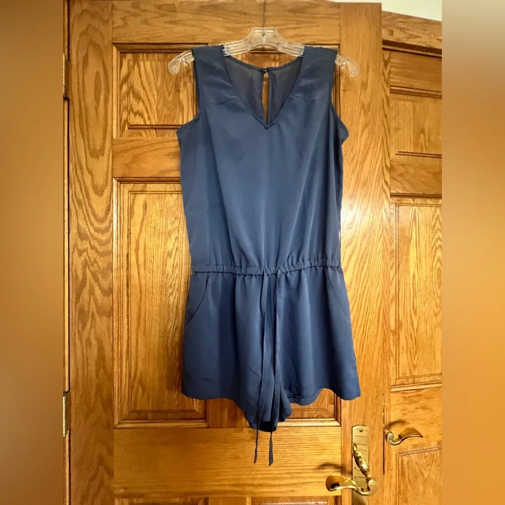 Banana Republic - Navy Sleeveless Romper - Image 4