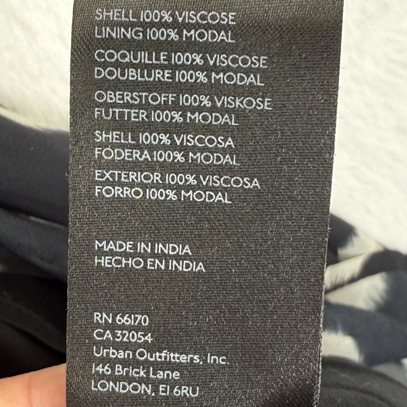 Maeve Anthropologie‎ Dress Small Black White Polka Dot Long Sleeve Tie Back - Image 6