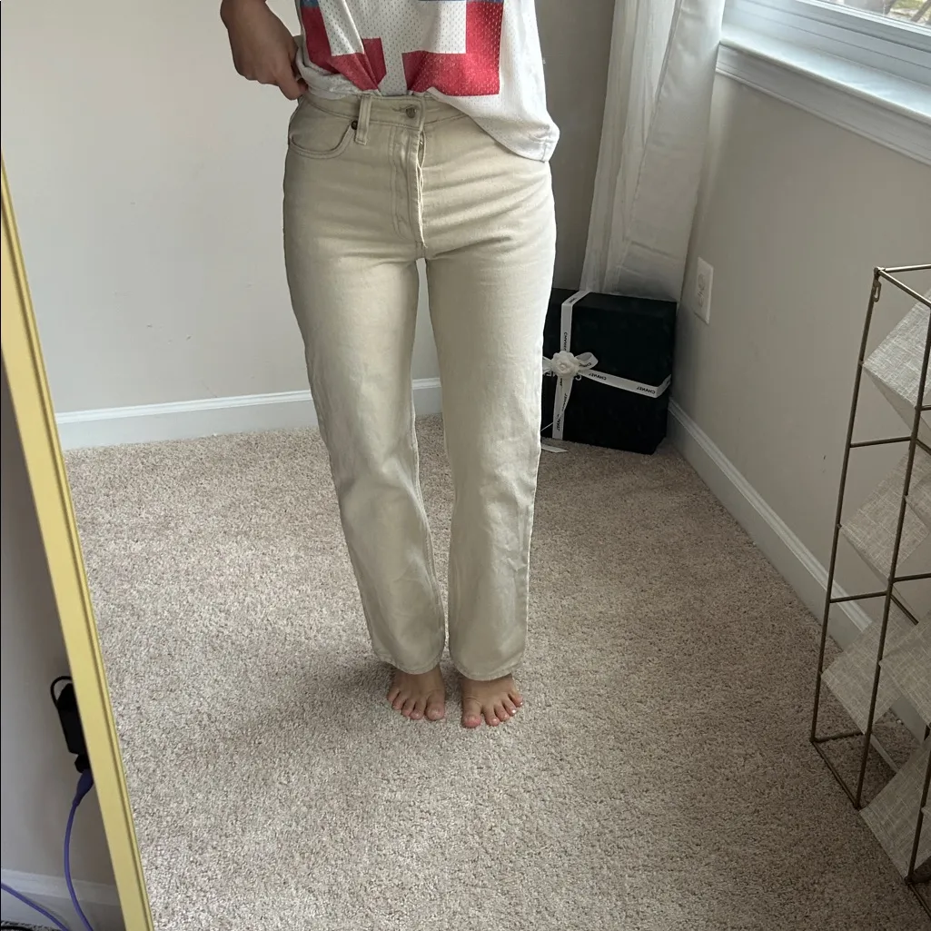 Zara Women's straight jeans. 26 - Image 8