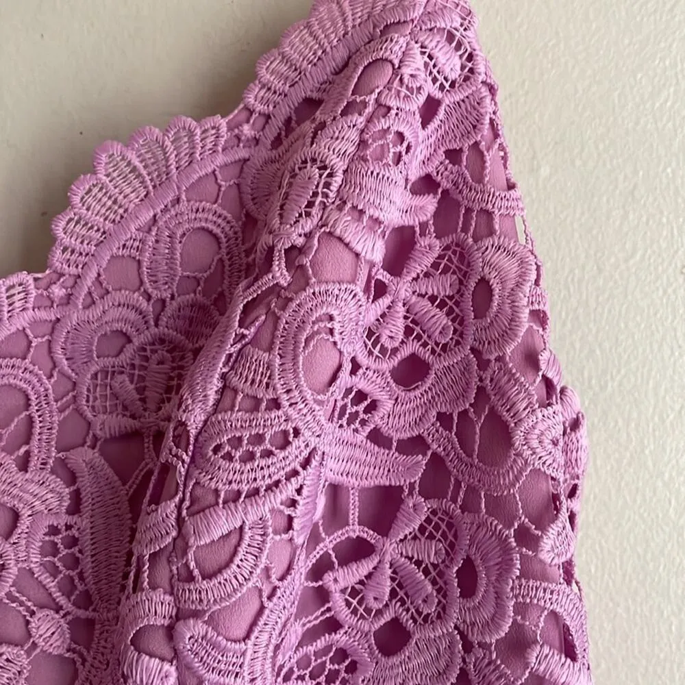 J.Crew Guipure Lace Spaghetti Strap Dress - Image 7