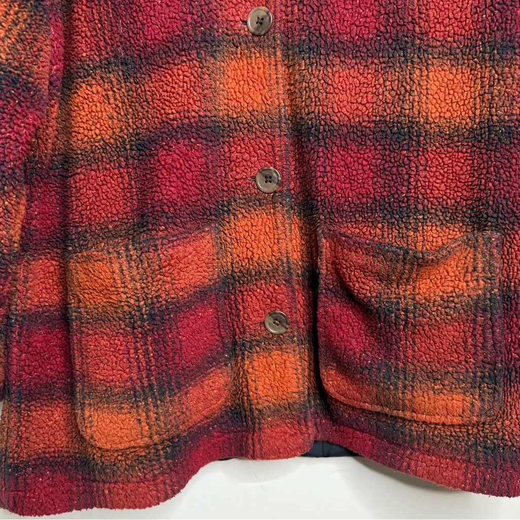 Vintage Eddie Bauer Plaid Jacket Taylor Evermore Women’s Size Large Fall - Image 2