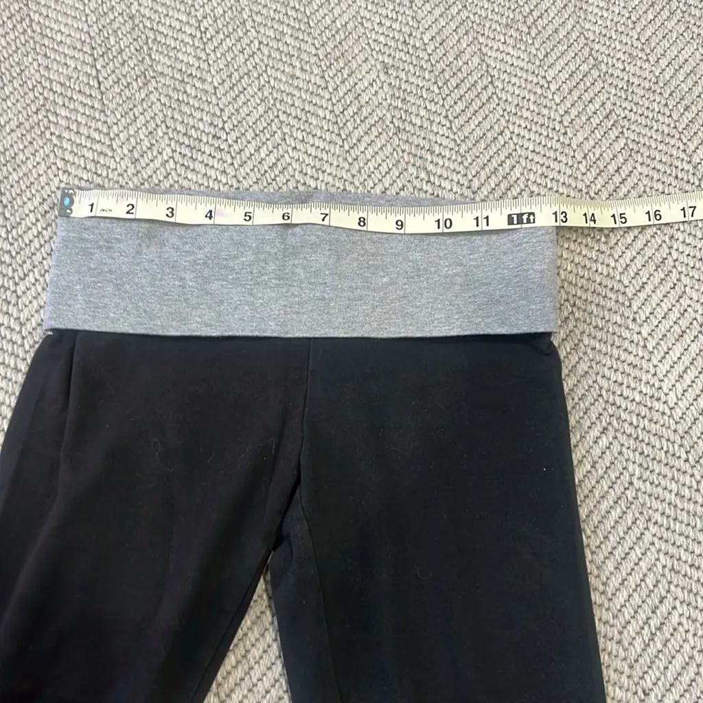 Rare Y2K Victoria’s Secret PINK yoga capris foldable waist - Image 4