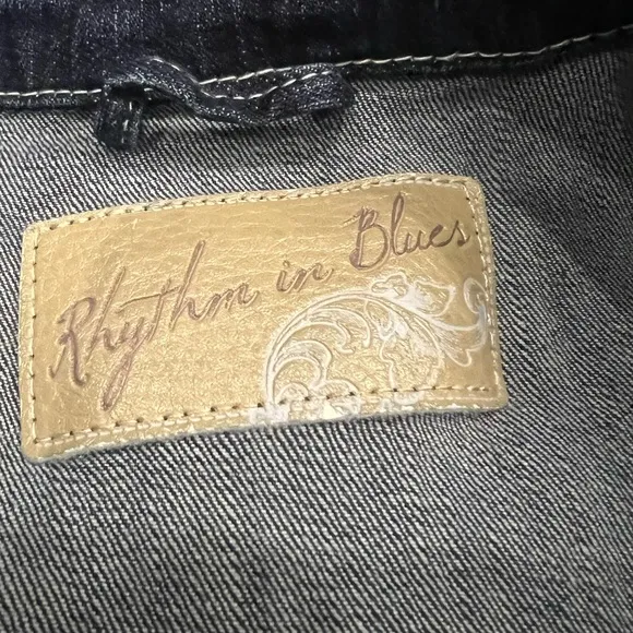 Rhythm In Blues jacket Denim‎ Jacket 2xl Blue Size XXL - Image 2