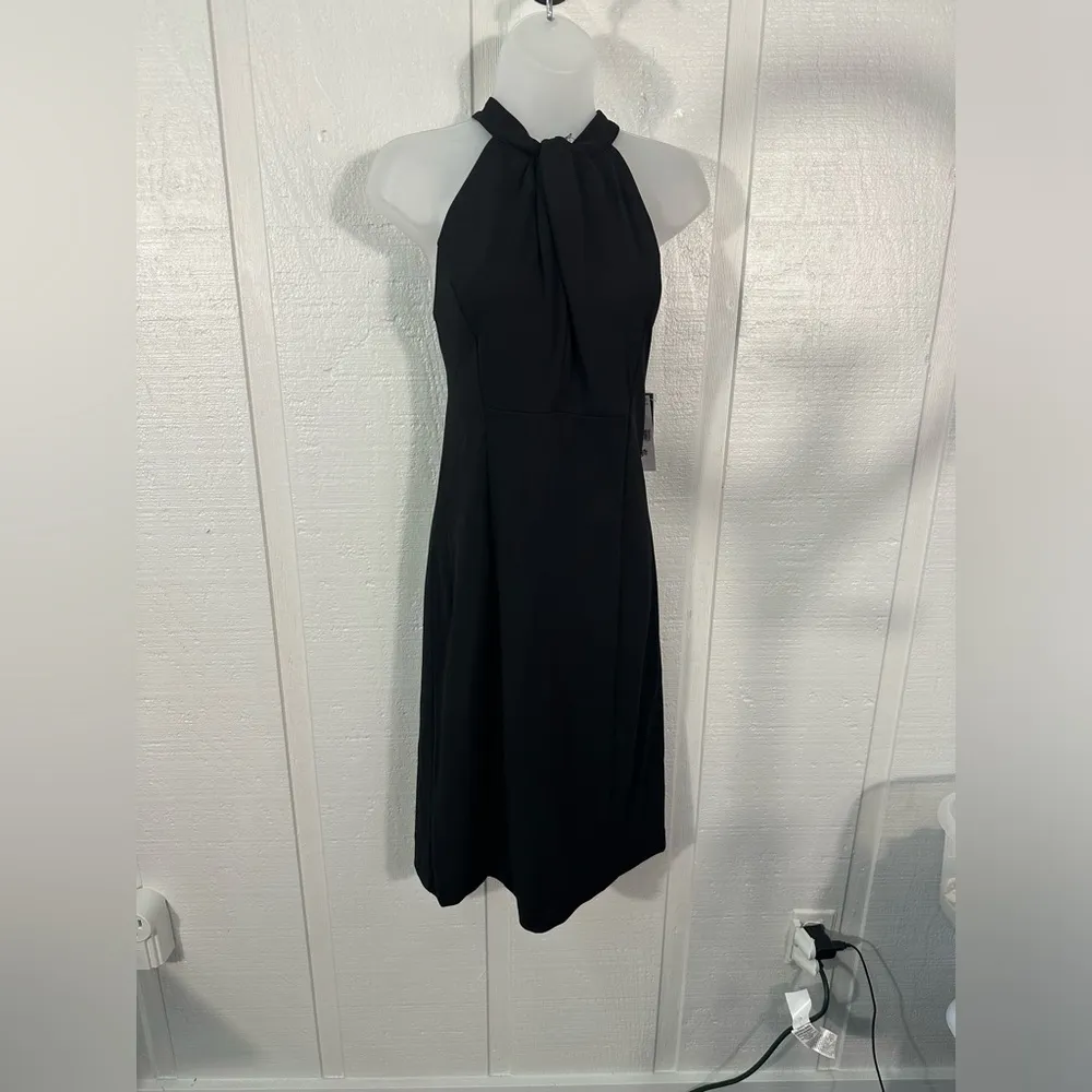 Julia Jordan Black Sleeveless Dress Size 10 NWT - Image 2