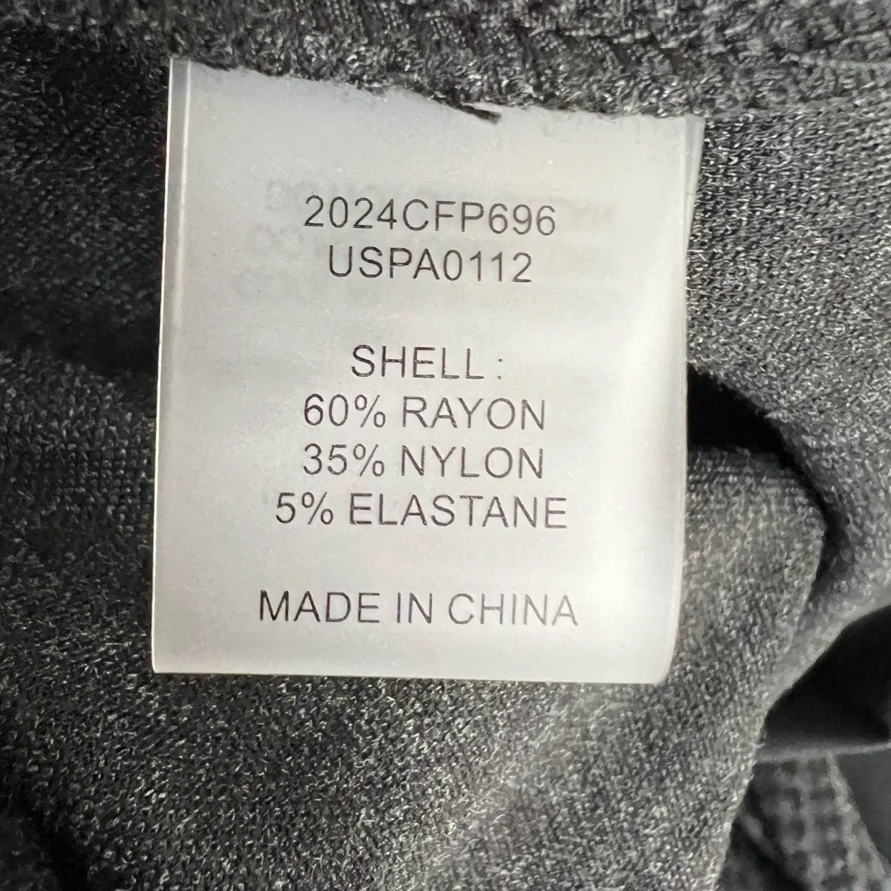 Universal Standard Pull On Gray Herringbone Pants Ankle Zip Size 3XL / 34-36 New - Image 6