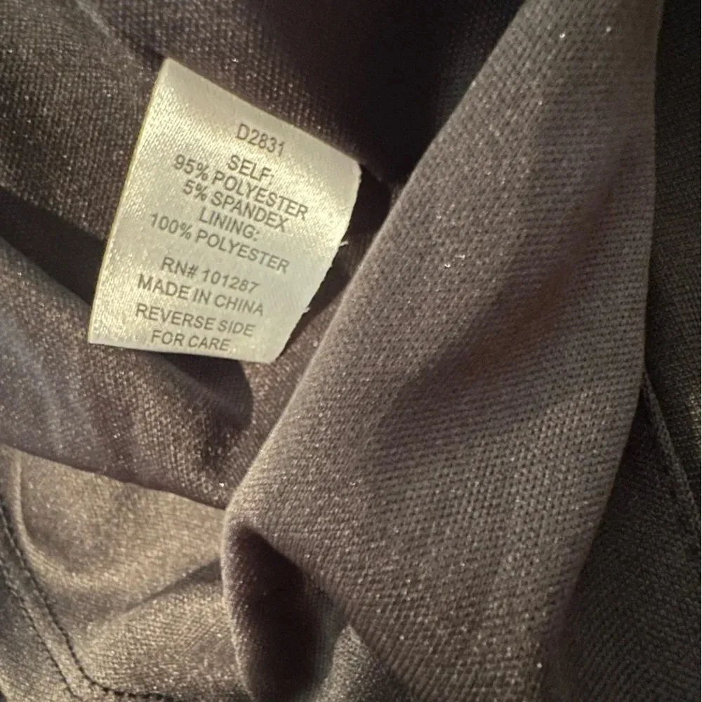 Alexia Admor black dress high side‎ slit size 6 - Image 6