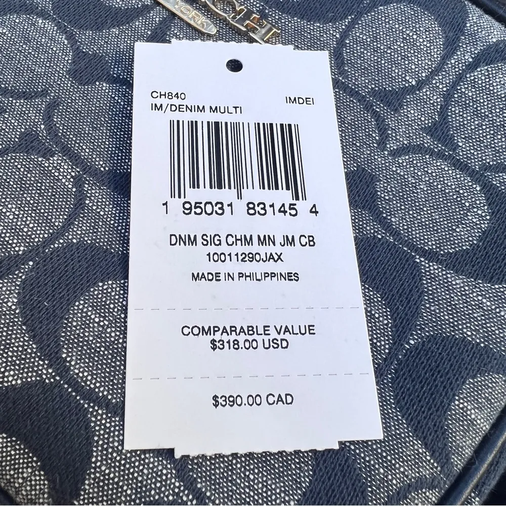 coach Mini Jamie Camera Bag In Signature Chambray ch840 - Image 7