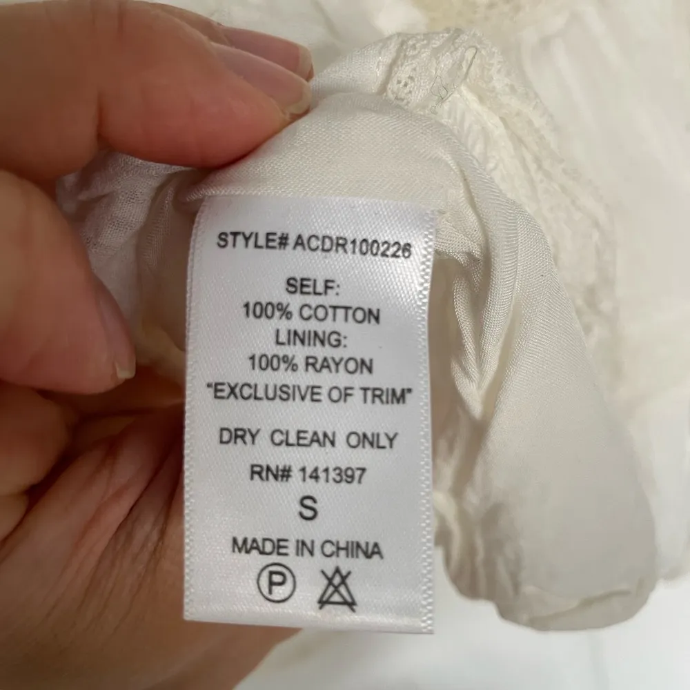 The Label Pauline Dress, White Sz Small EUC (runs slightly small) - Image 14