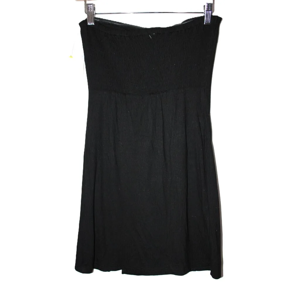 NWT Womens Le Lis Collection SM6653 Black Viscose Strapless Dress Romper Size S - Image 2