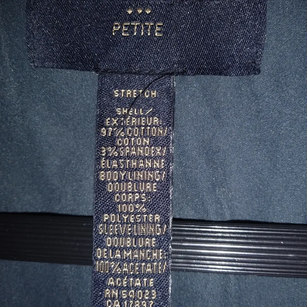 BANANA REPUBLIC 00P Gray Blazer Petite - Image 7