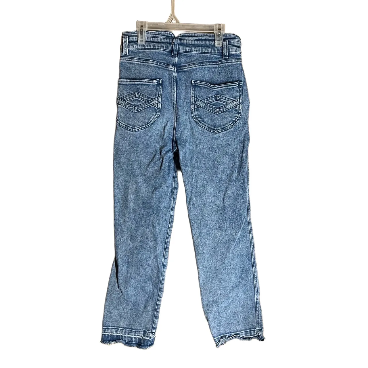 Faherty Blue Denim‎ High Rise Straight leg Jeans Size 26 - Image 7