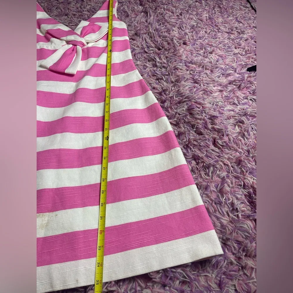 Kate Spade “Pretty in Pink” Silver Screen Sheath above Knee Length Dress - Image 6