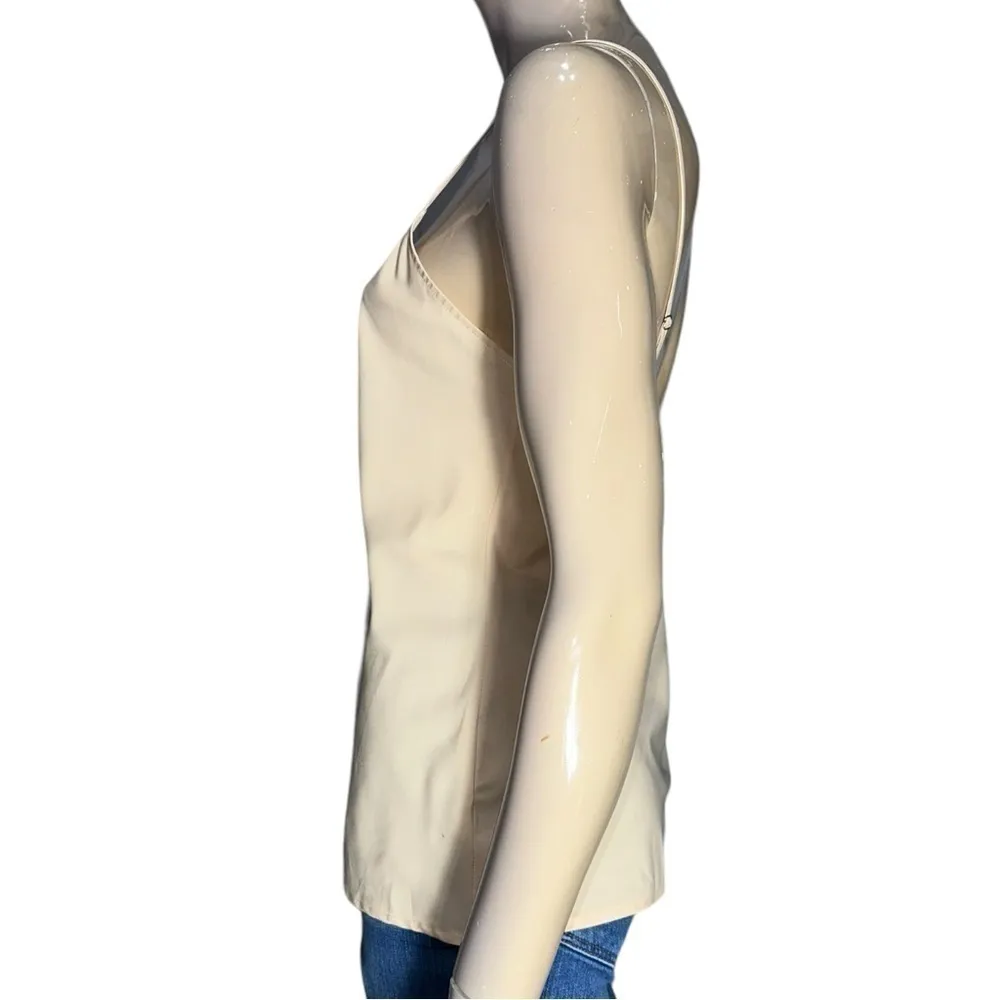 Josie Natori Womens Size S Nude Tan Adjustable Spaghetti Strap Tank Camisole Top - Image 4