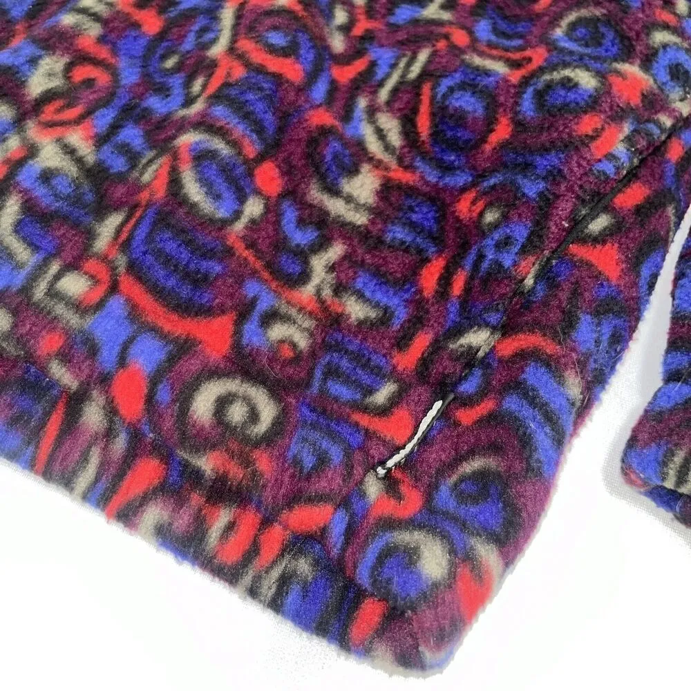 Vintage Obermeyer Ski 1/2 Button Fleece 80s Jacket Unisex Large - Image 5