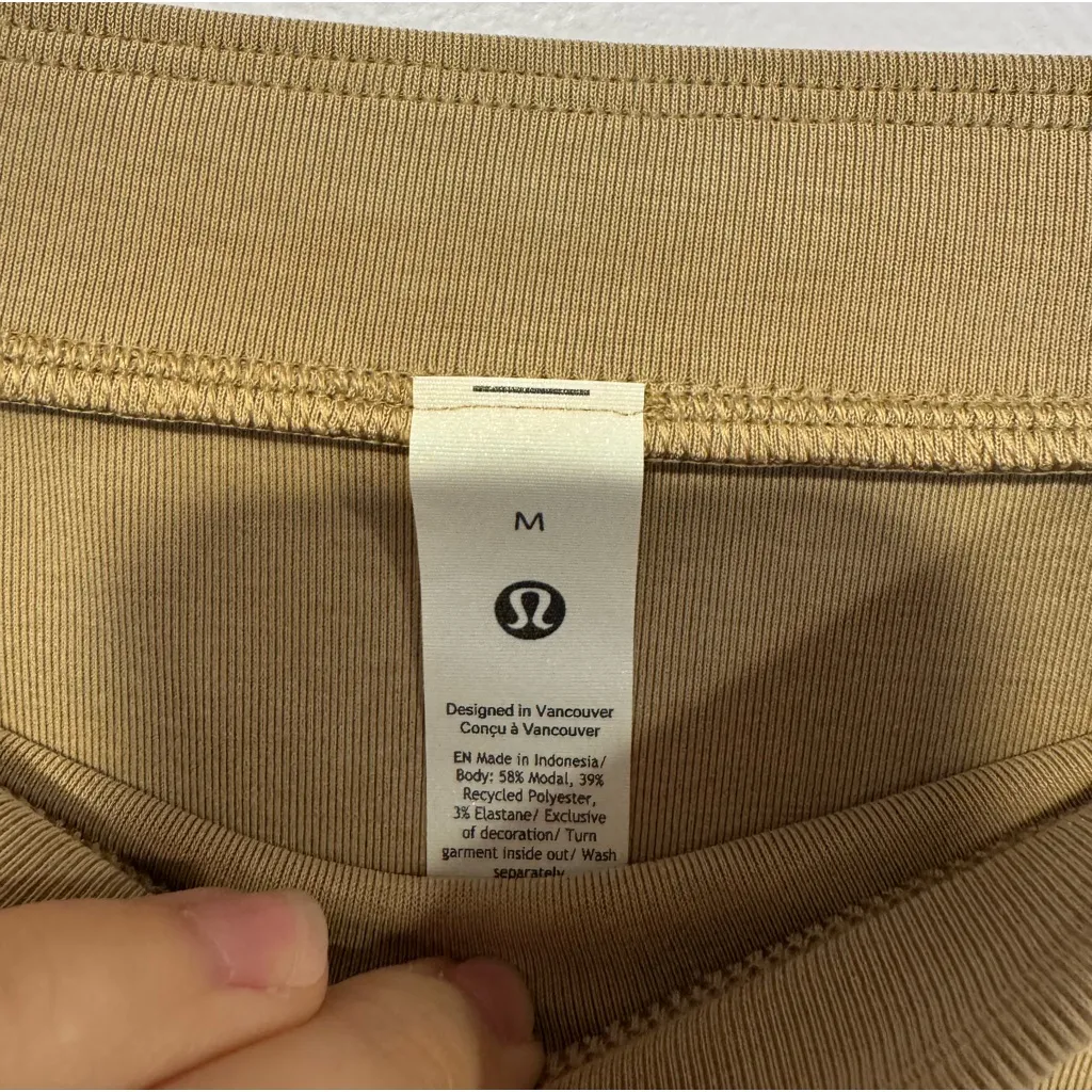 Tan NWT drapey softstreme column midi skirt - Image 2